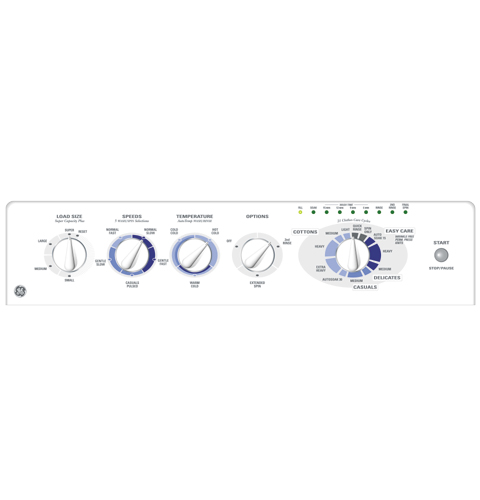GE® Super Plus 3.2 Cu. Ft. Capacity Washer