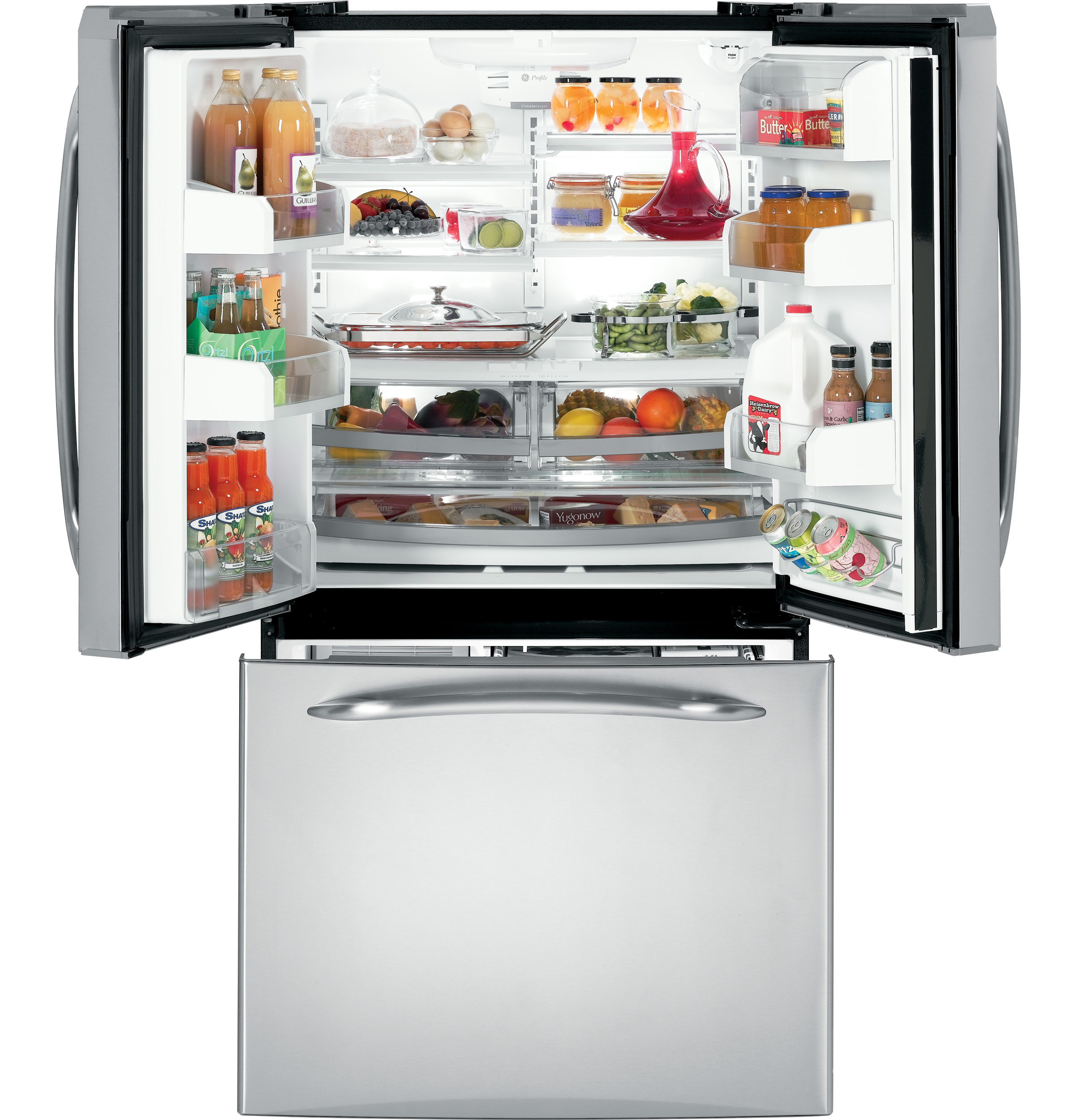 GE Profile™ ENERGY STAR® 25.1 Cu. Ft. French-Door Refrigerator