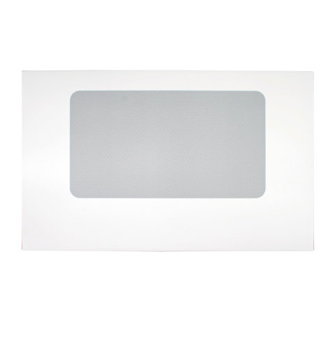 Range Outer Glass Door- White