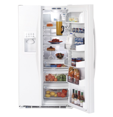 GE Profile CustomStyle™ 22.7 Cu. Ft. Side-by-Side Refrigerator