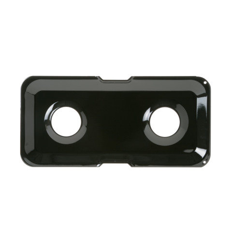 Range Burner Drip Pan - Left Side - Black