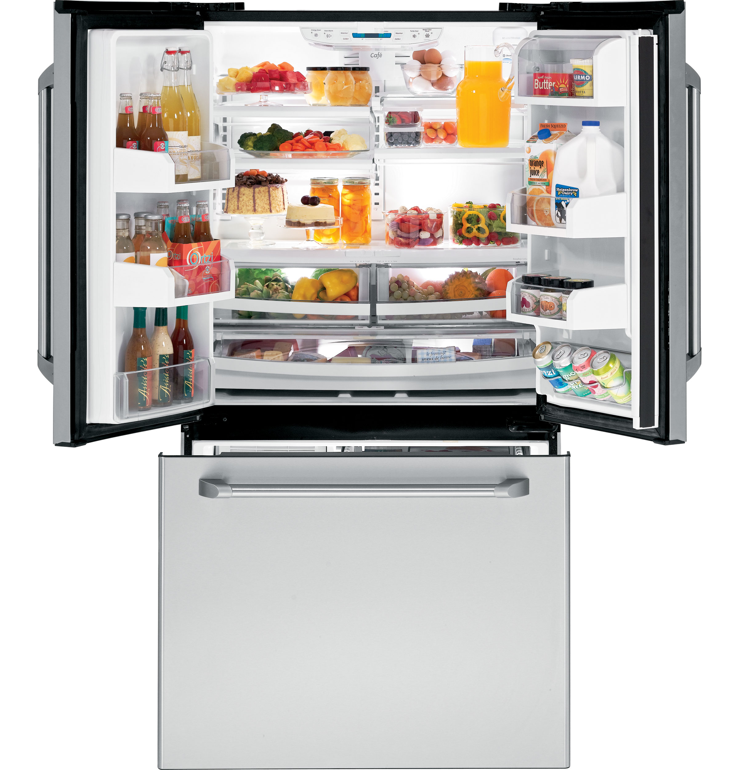 GE Café™ Series 20.9 Cu. Ft. Counter-Depth French-Door Refrigerator