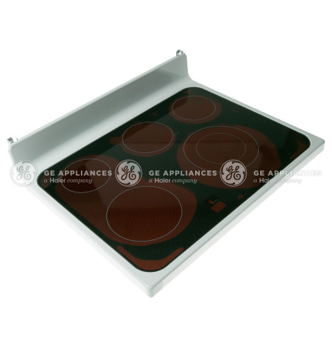 RANGETOP GLASS ASSEMBLY (WHITE)