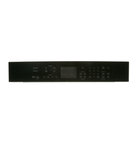 Wall oven- Control panel/Black with glass touch/double oven