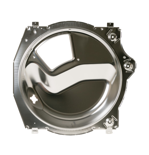 Dryer rear drum support