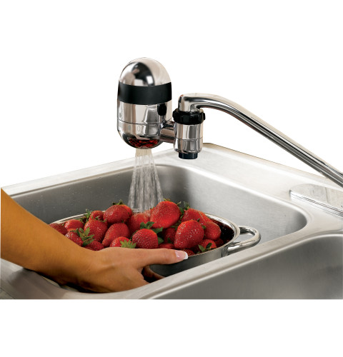 GE® Faucet Mount Filtration System