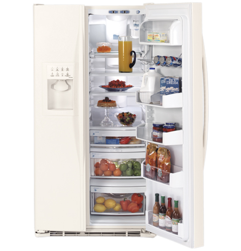 GE Profile CustomStyle™ 22.7 Cu. Ft. Side-by-Side Refrigerator