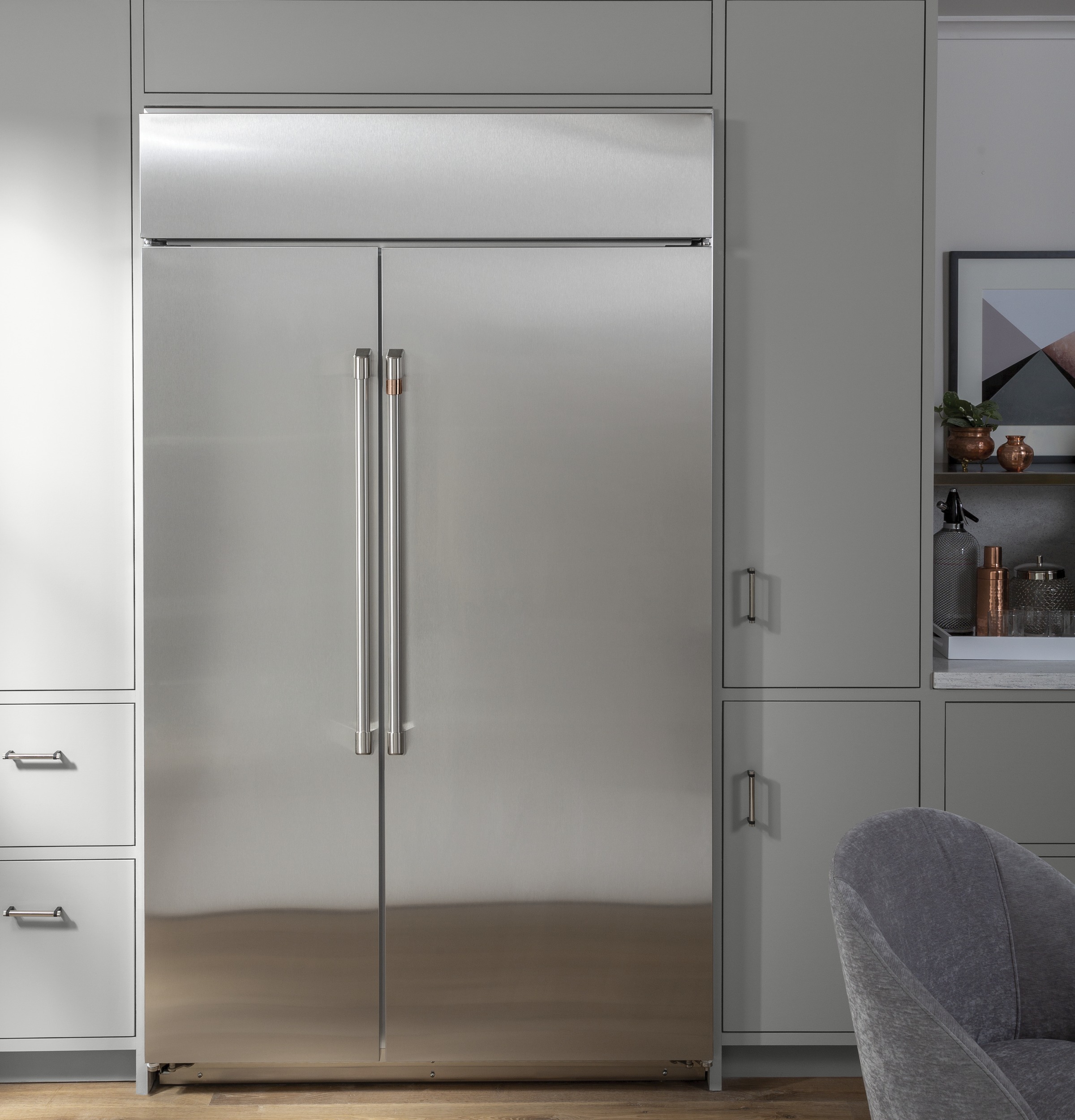 A refrigerator that speaks to your style
