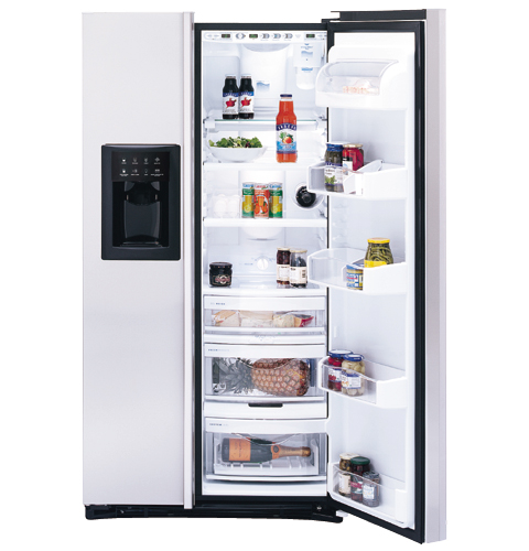 GE Profile Arctica CustomStyle™ 22.6 Cu. Ft. Stainless Side-By-Side Refrigerator