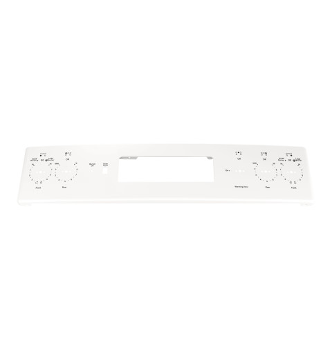 CONTROL PANEL TRIM ASSEMBLY - WHITE