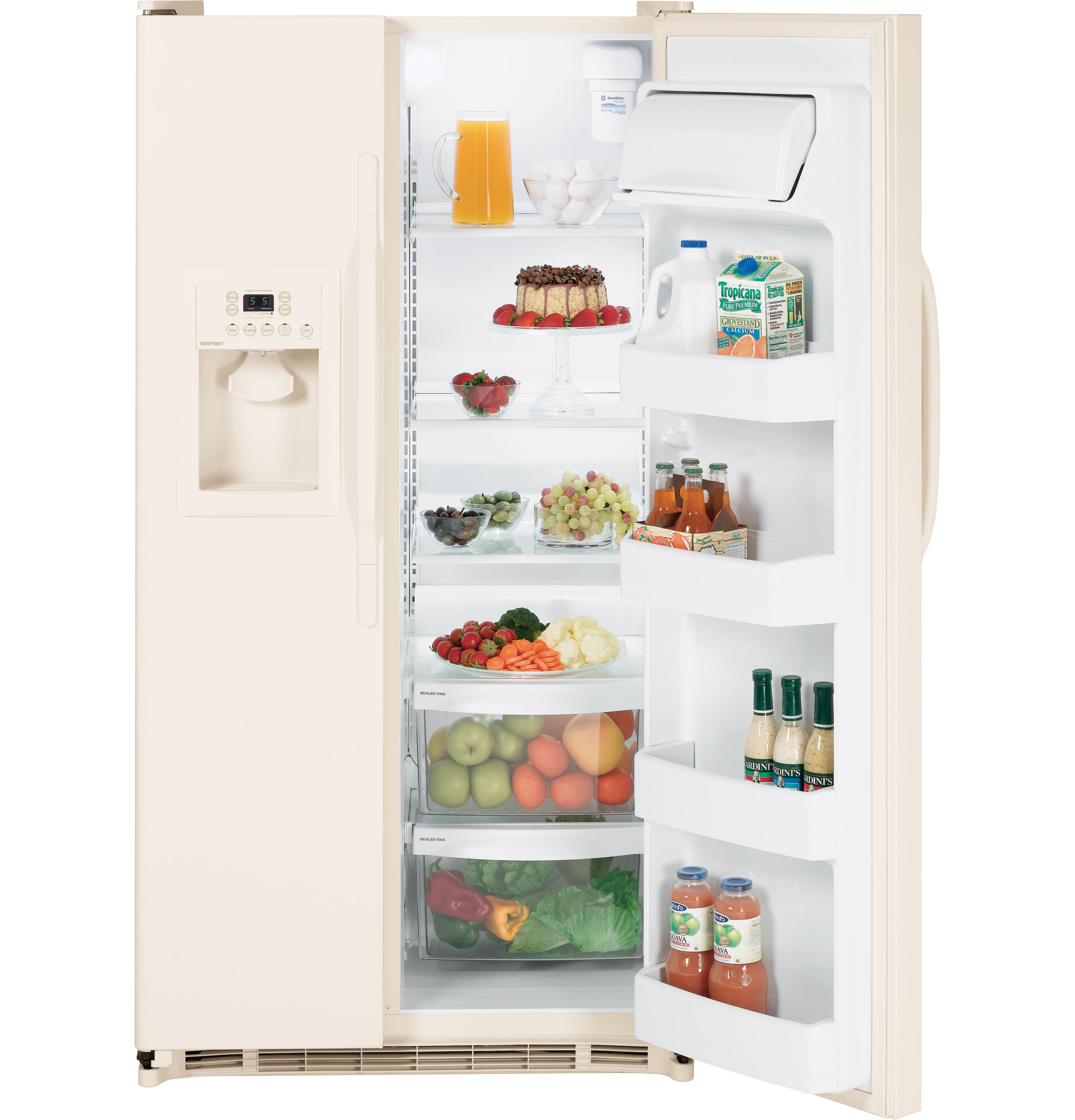 Hotpoint® 25.0 Cu. Ft. Side-By-Side Refrigerator with Dispenser