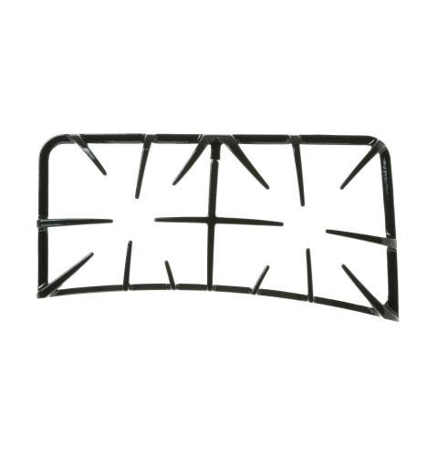 Gas range double burner grate.  Right side.  Burners are not interchangeable from right to left