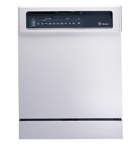 GE Monogram® American-Design Stainless Steel Dishwasher with PermaTuf® Interior