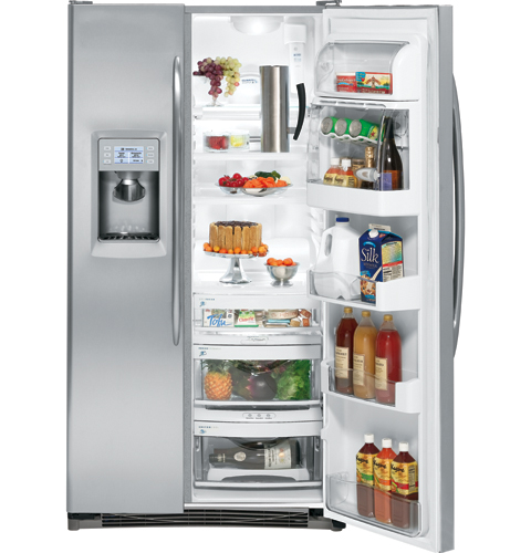 GE Profile™ Counter-depth ENERGY STAR® 24.6 Cu. Ft. Side-by-Side Refrigerator