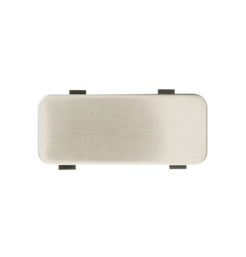MICROWAVE BUTTON - STAINLESS STEEL LOOK