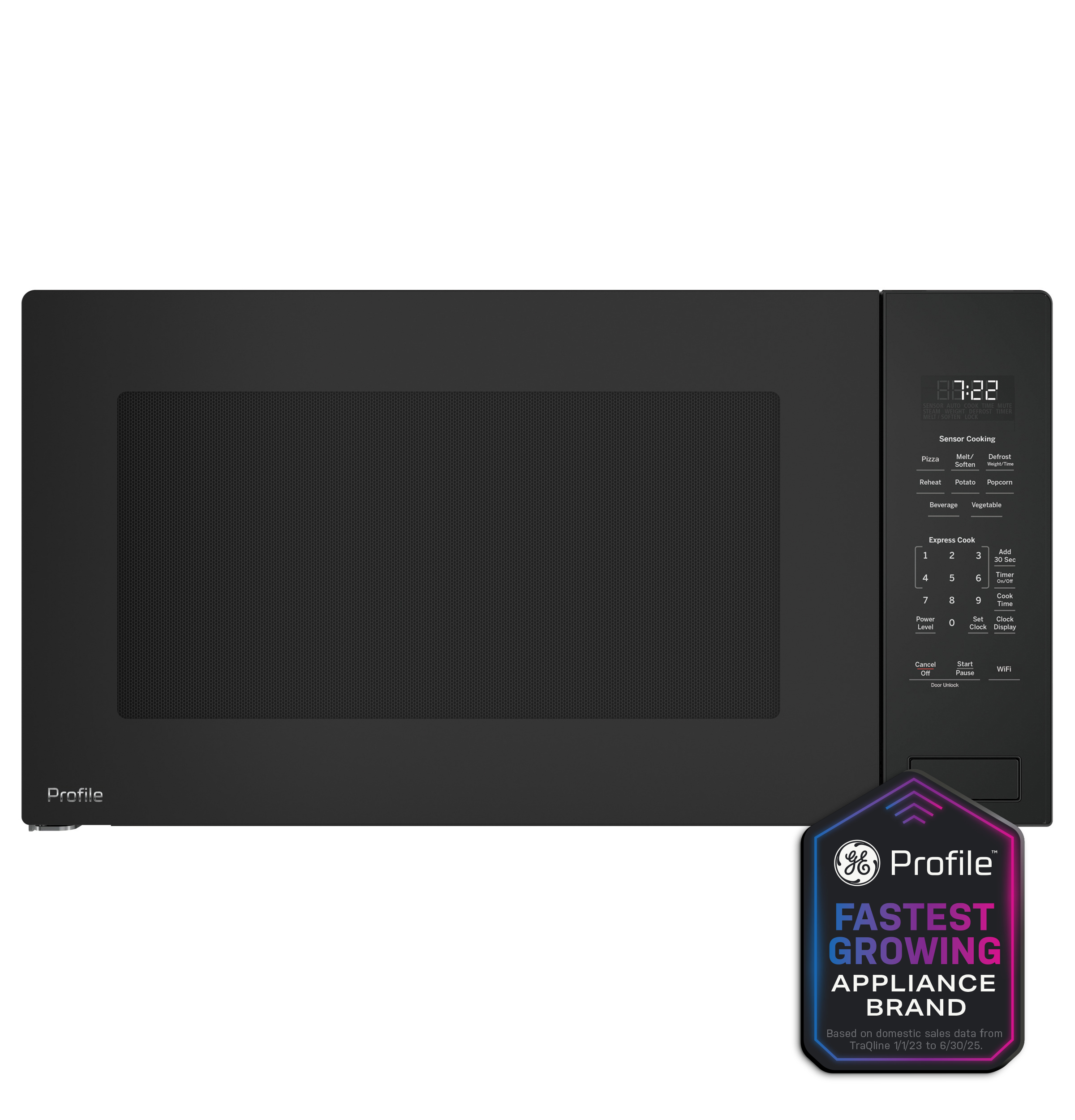 GE Profile™ 2.2 Cu. Ft. Built-In Sensor Microwave Oven