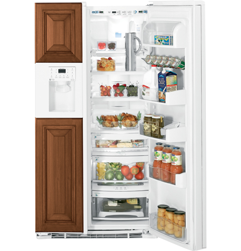 GE Profile™ Counter-depth 23.3 Cu. Ft. Side-by-Side Refrigerator with Dispenser