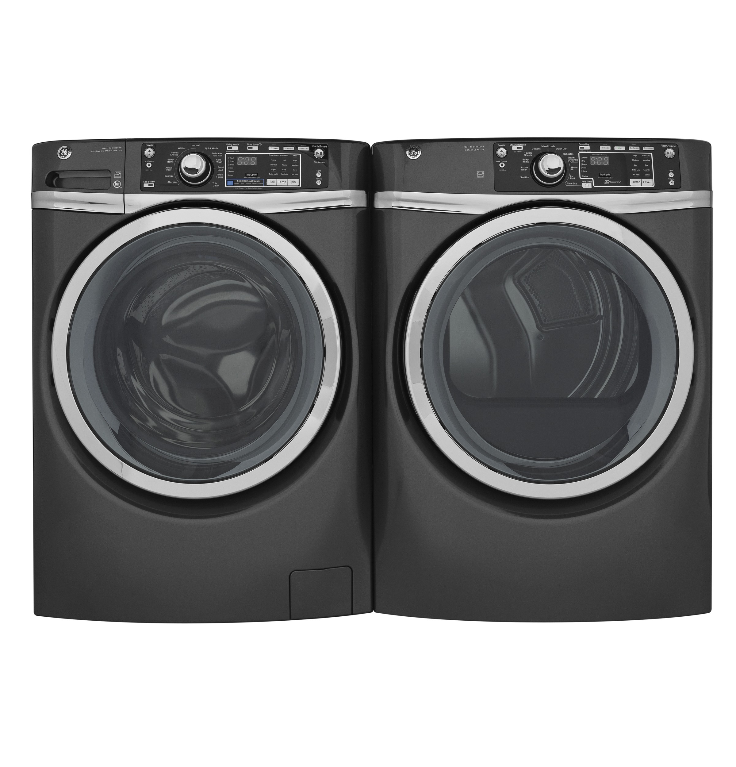 GE® 8.3 cu. ft. Capacity Front Load Gas ENERGY STAR® Dryer with Steam