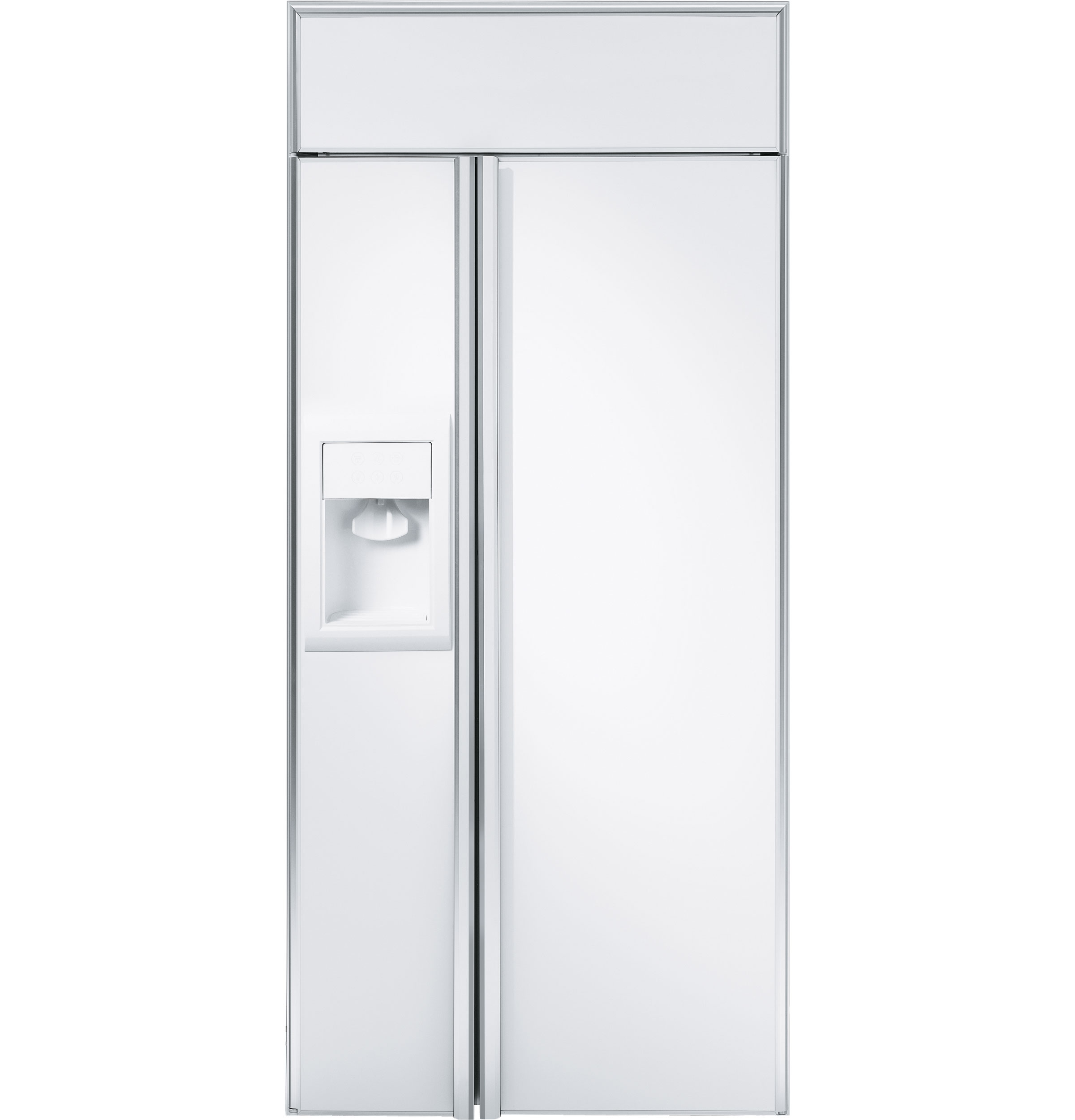 ZISW360DX — GE Monogram® 36" BuiltIn SidebySide Refrigerator with Dispenser Monogram Appliances