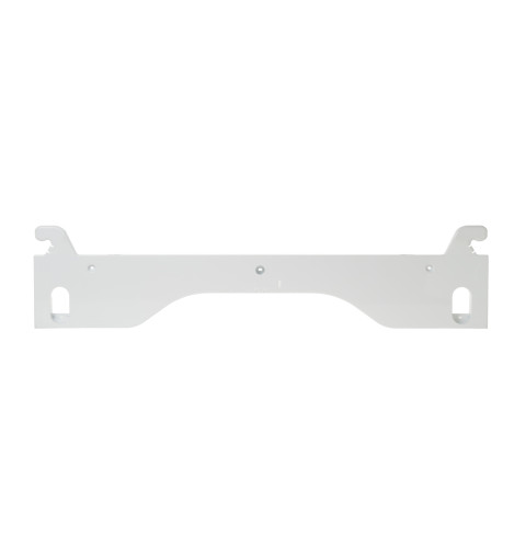 Refrigerator cover hinge (white) and shields