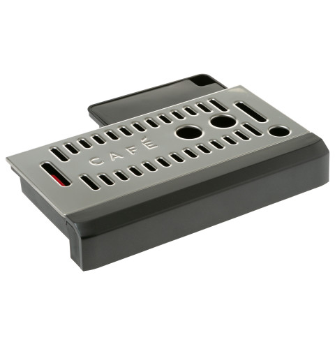 DRIP TRAY AND GRATE ASSEMBLY - Café™ MATTE BLACK