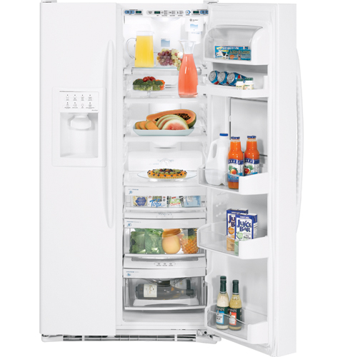GE Profile™ ENERGY STAR® 25.7 Cu. Ft. Side-By-Side Refrigerator with Dispenser
