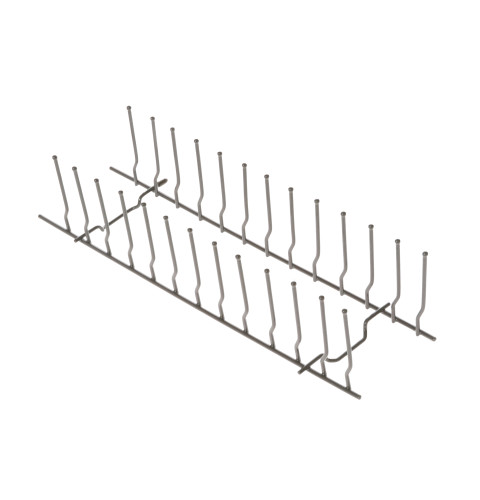 Dishwasher coated tine block