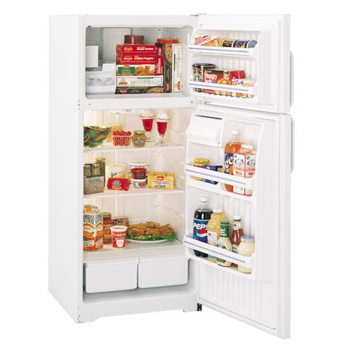 GE® 15.6 Cu. Ft. Top-Freezer Refrigerator with Icemaker