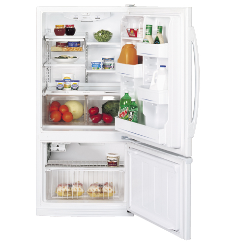 GE® ENERGY STAR® 18.1 Cu. Ft. Bottom-Freezer Door Refrigerator