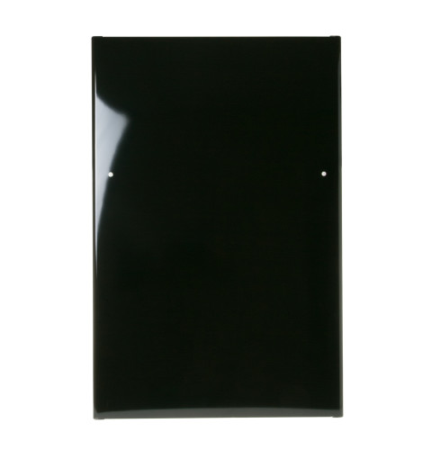 Refrigerator door black smooth handle