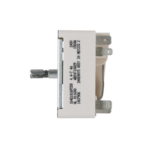 Range surface burner control switch