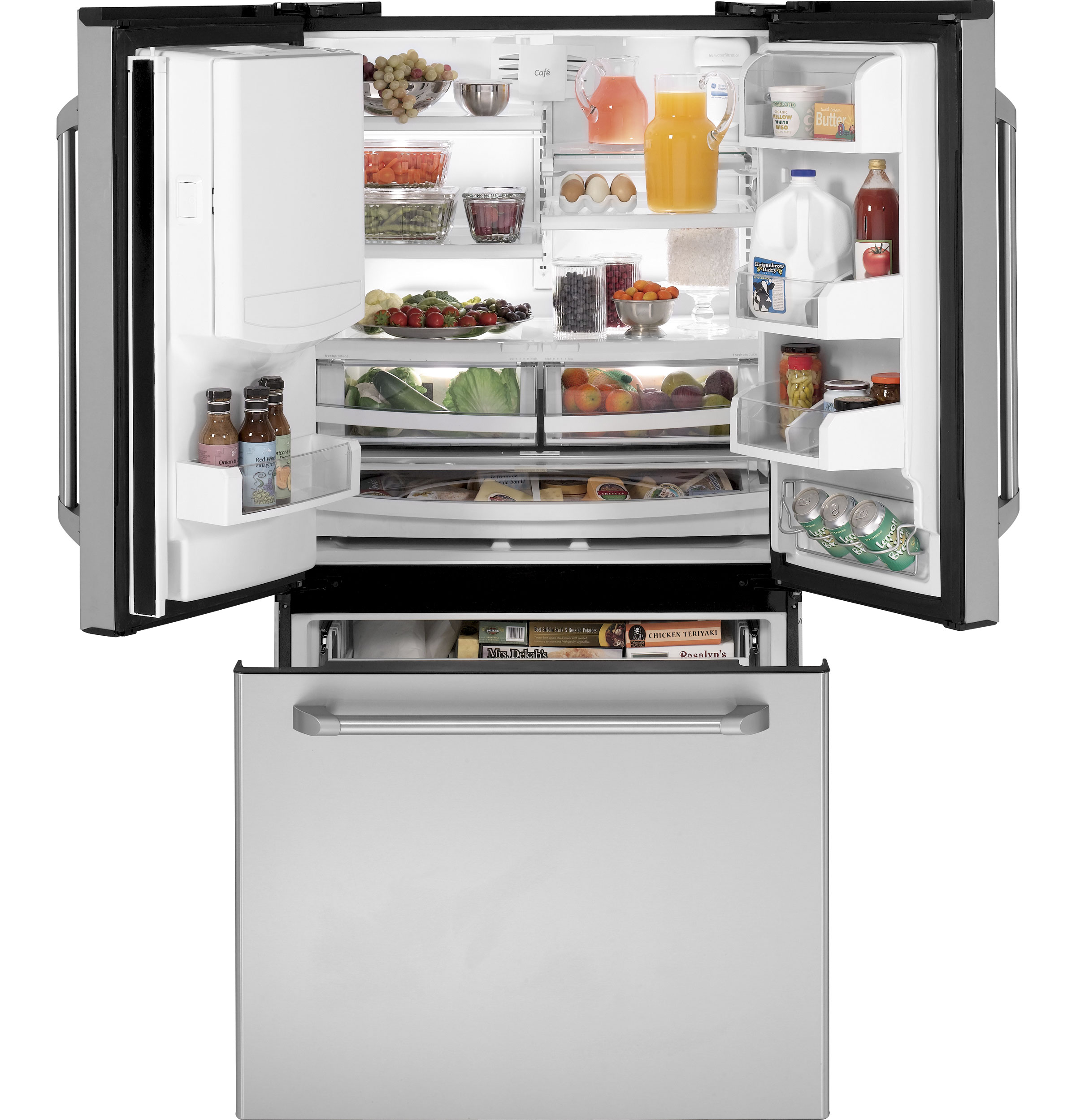 GE Café™ Series ENERGY STAR® 25.1 Cu. Ft. French-Door Refrigerator