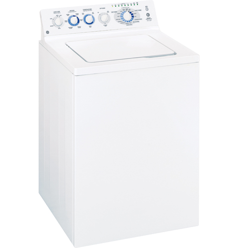 GE® 3.5 Cu. Ft. Capacity King-size Washer with Stainless Steel Basket