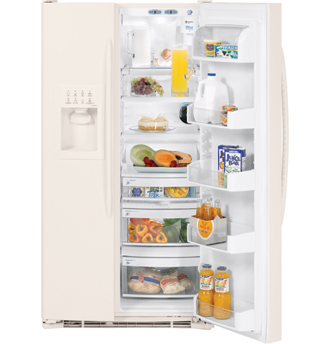 GE Profile™ ENERGY STAR® 23.1 Cu. Ft. Side-By-Side Refrigerator with Dispenser