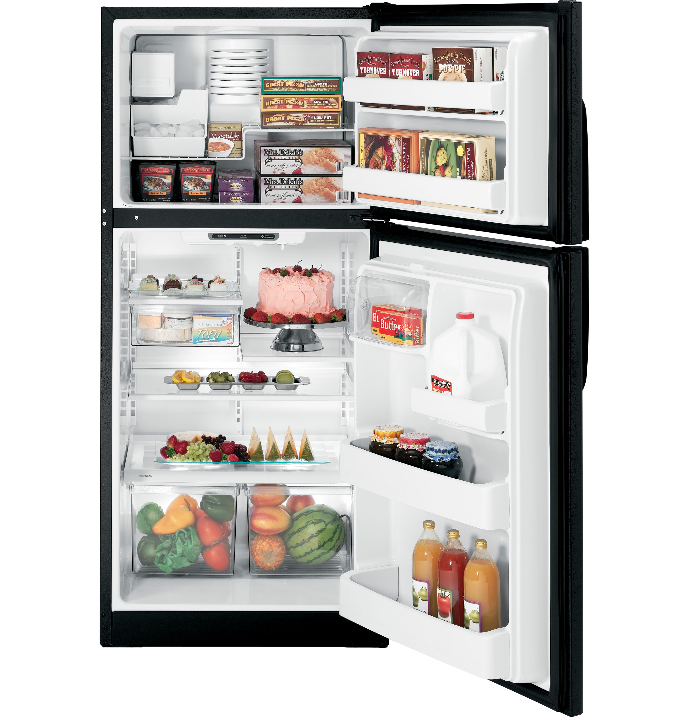 GE® 18.0 Cu. Ft. Top-Freezer Refrigerator