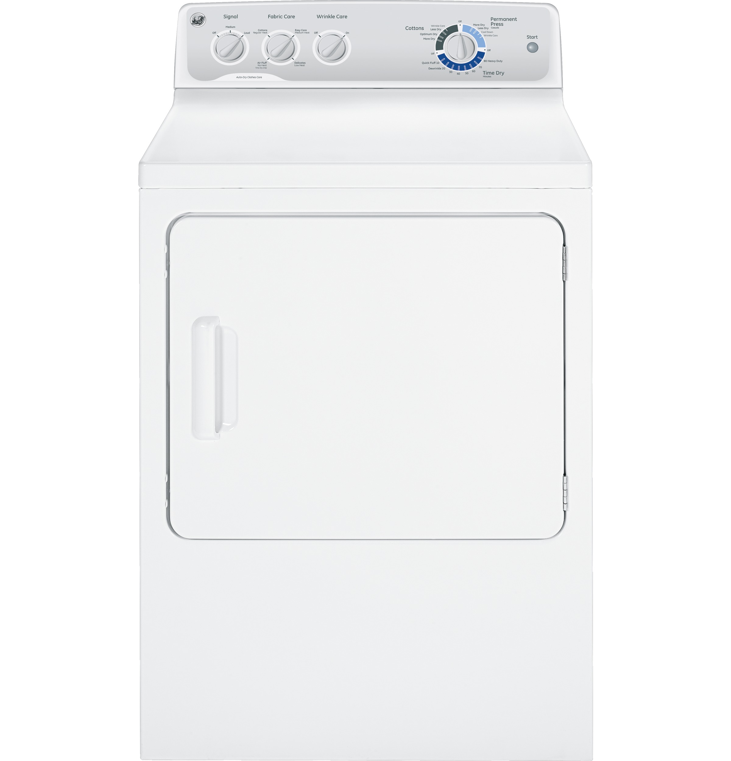 GE® 6.0 cu. ft. capacity Dura Drum gas dryer