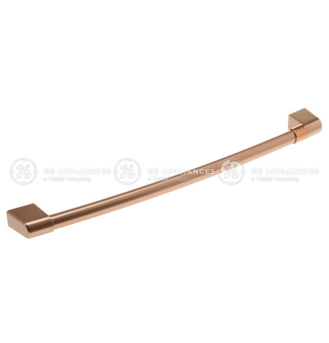 DRAWER HANDLE W/ CAFE BAND - BRUSHED COPPER