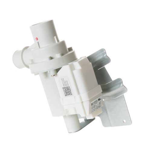 Laundry drain pump assembly