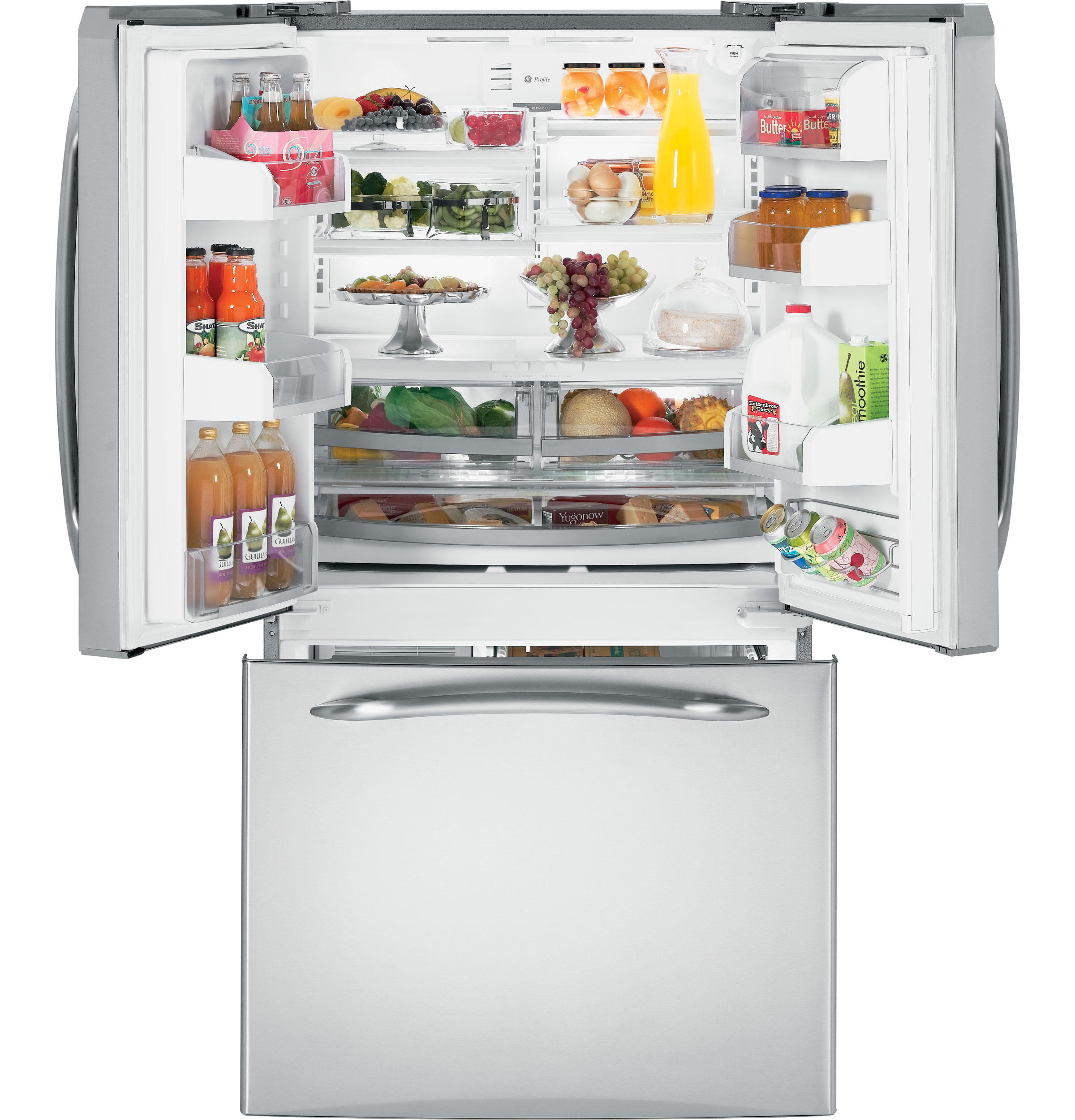GE Profile™  25.1 Cu. Ft. French-Door Refrigerator