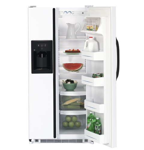 GE® 19.9 Cu. Ft. Capacity Side-By-Side Refrigerator with Dispenser