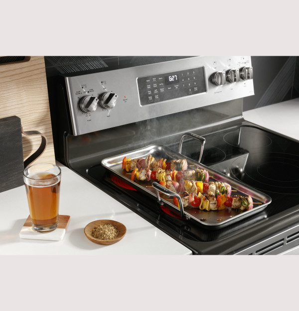 Griddle zones
