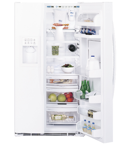 GE Profile Arctica™ Side-By-Side Refrigerator with Refreshment Center