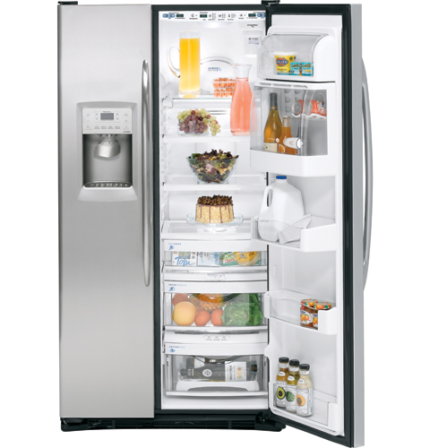 GE Profile Counter-Depth ENERGY STAR® 22.6 Cu. Ft. Side-by-Side