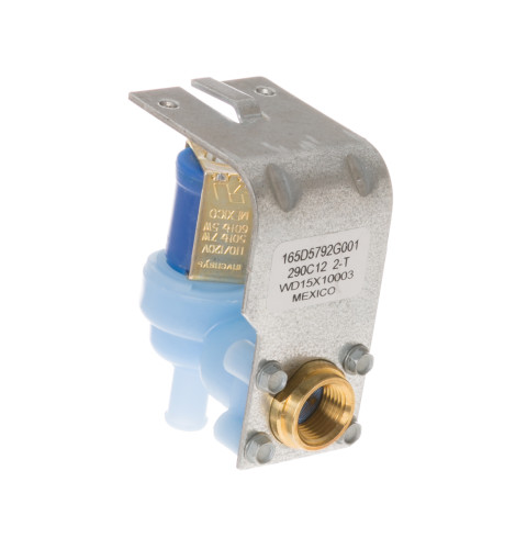 Dishwasher water valve inlet