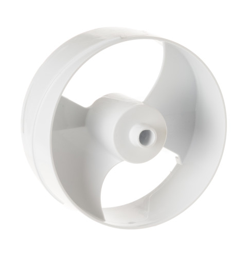 Refrigerator ice dispenser helix.  Feeds ice out of the dispenser.