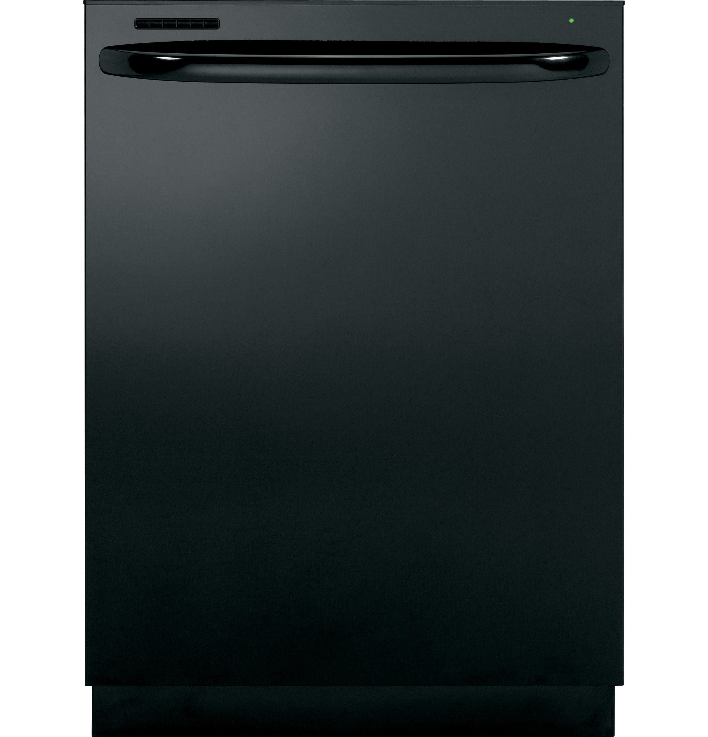 GE® Tall Tub Built-In Dishwasher with hidden controls and towel bar handle