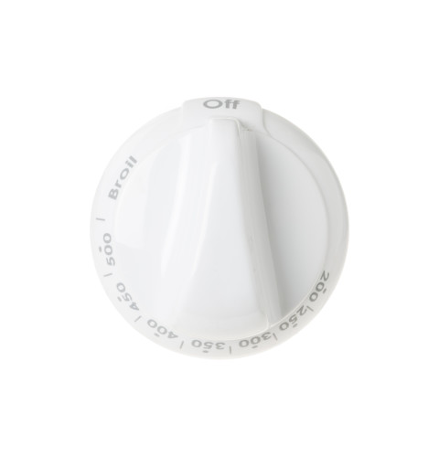 RANGE THERMOSTAT KNOB - WHITE
