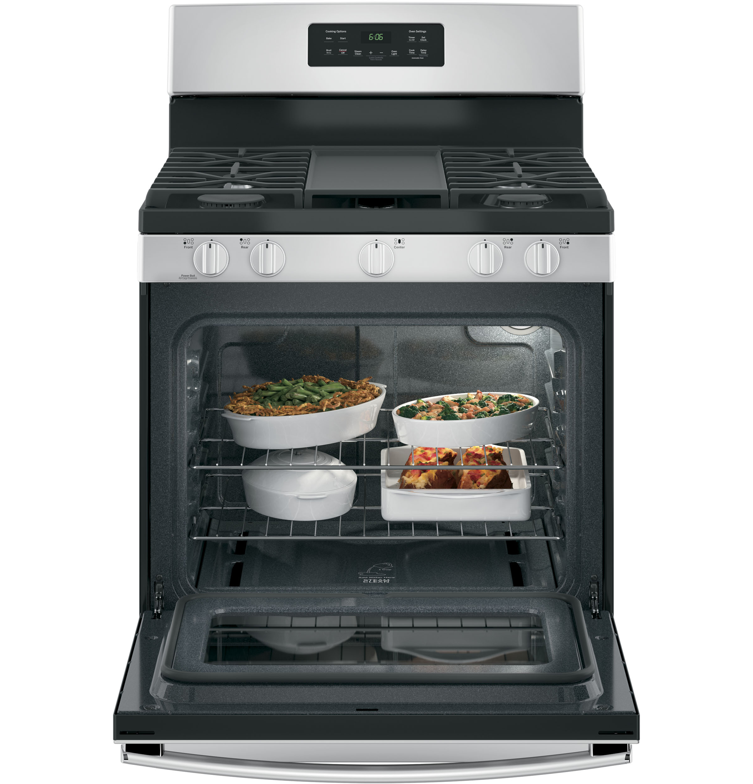 5.0 cu. ft. oven capacity