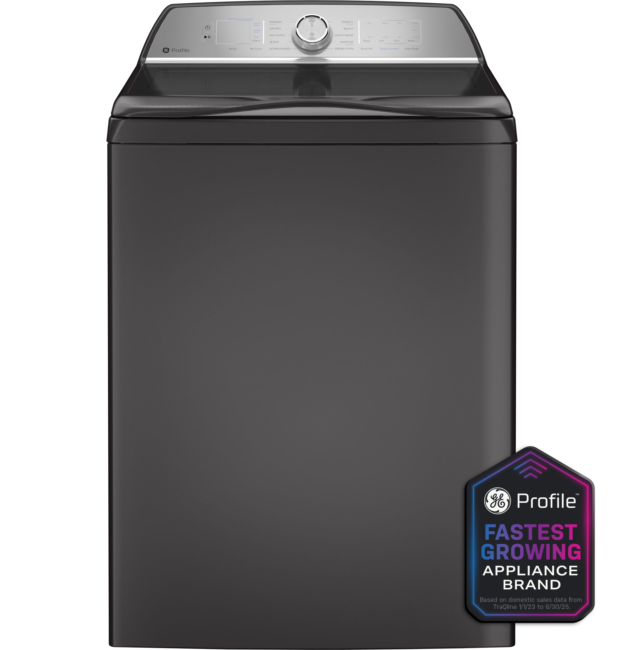 GE Profile™ ENERGY STAR® 5.0  cu. ft. Capacity Washer with Smarter Wash Technology and FlexDispense™