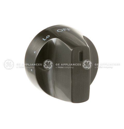 Brushed Black Stainless Warming Zone Knob